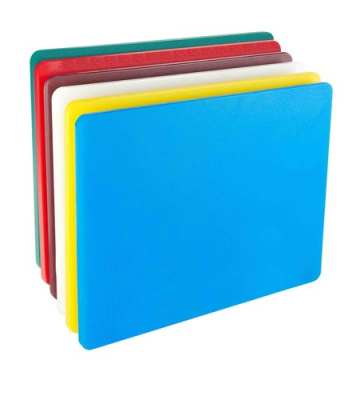 Доска разделочная, полиэтилен, 60*40*2см, синяя YZ-L6040BL Синий - фото