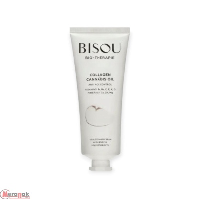 Крем для рук Код молодости COLLAGEN&CANNABIS OIL, 60мл, BISOU-THERAPIE, 4627199250236  - фото