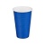 Стакан бум. 350мл д/горяч. Синий 1/50 (20)  Синий - фото