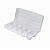 Контейнер для яиц из  пенопол. А10 коробка 10 Белый - фото
