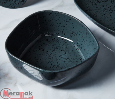 Салатник Ivlev Chef Оникс 21х20,5x8см, фарфор арт. 816-361  - фото