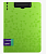 Папка-планшет с зажимом Berlingo "Neon" A4, пластик (полифом), 1800мкм, зеленый неон PPf_93302 (3) Зеленый - фото