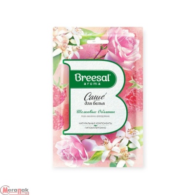 Ароматическое саше Breesal Шелковые объятия (Romance) (24) SAC020.02/1  - фото