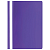 Скоросшиватель пласт. STAFF А4 100/120мкм фиолетовый 229237 Фиолетовый - фото