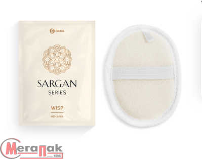 ГрассМочалка "Sargan" HR-0030 1/10 Белый - фото