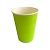 Стакан бумажный 350мл для горячего зеленый (однотон.) 50шт, арт. 00000001207/100149 Зеленый - фото