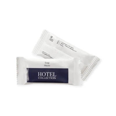 Мыло, флоу-пак 13 гр (Коллекция Hotel Collection ), арт. 0433 1/10 Белый - фото