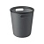 Корзина для мусора с прижимным кольцом 10л ambient Folk, графит, AFK014PPGR Графитовый - фото