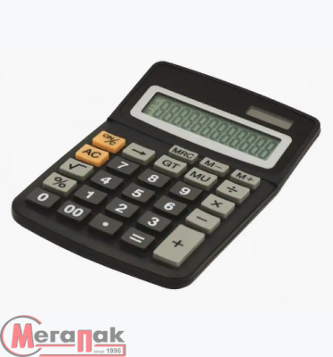Калькулятор настольный КОМПАКТНЫЙ Attache ATC-777-10C 10-ти разр/черн 1277753 (1) Черный - фото