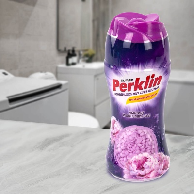 Кондиционер для белья Perklin Super Аметист и цветущий сад в гранулах арт. 609820 концентрат 250 г  - фото