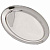 Поднос METAL CRAFT PST -II- A40 "40*33" Серебро - фото