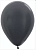 Шар латексный Sempertex (12''/30см) Графит (578), металлик, 1шт. (1), Воздушные шары Графитовый - фото