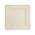 Тарелка эко квадратная 16*16 1/50 (20), Р302 Белый - фото