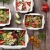 Контейнер бумажный OSQ OpSalad 400 145*96*45 мм с крышкой белый/крафт 50 шт/упак Контейнер бумажный OSQ OpSalad 400 145*96*45 мм с крышкой белый/крафт 50 шт/упак - фото