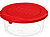 Контейнер для продуктов "Asti" круглый 0,5л (красный), арт. 221100506/03 Красный - фото