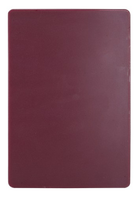 Доска разделочная, полиэтилен, 60*40*2см, коричневая YZ-L6040BR Коричневый - фото