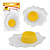 Подставка для яйца "Яичница"  - фото