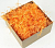 Наполнитель для коробок бумажный №12 Оранжевый, 100гр в упаковке, арт. Н0758-12 Оранжевый - фото