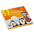 Пластилин Мульти-Пульти "Енот на Аляске", 12 цветов, 180г, со стеком, картон, 236489  - фото