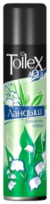 Освежитель воздуха "TOILEX AQUA" ландыш 300мл TA003 (24)  - фото