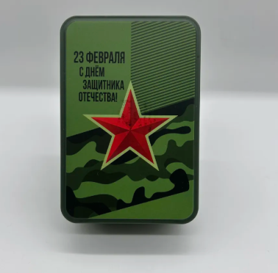 Набор подарочный Носки мужские Turkan в металл. банке ассорти, классичкие, М23Р  - фото