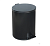 Урна педальная круглая металлическая Титан-Мета, 15 л, черный, арт. 0800 Черный - фото