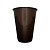 Стакан для горячего 350мл Д90 полипропиленовый 10шт (Коричневый)  Коричневый - фото