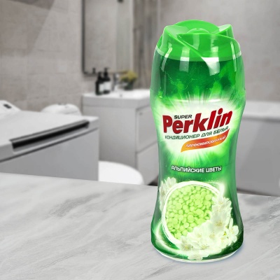 Кондиционер для белья Perklin Super Альпийские цветы в гранулах арт. 609819 концентрат 250 г  - фото