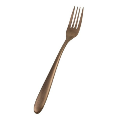 Вилка столовая,матовая медь,"Alessi-Copper"  P.L. 81280006 Медный - фото