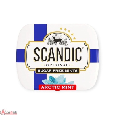 Драже освежающие Scandic Fresh арктическая мята без сахара 14 г  - фото