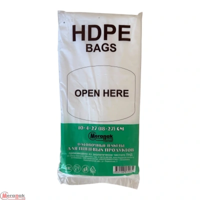 Пакет 10*8*27 (18*27) HDPE 1/1000 (10)  - фото
