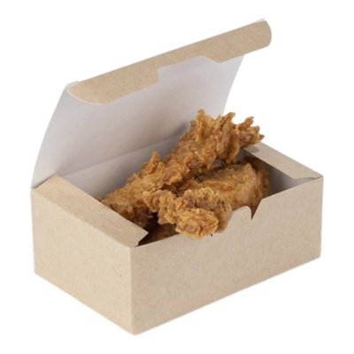 Коробка 115*75*45 OSQ Fast Food Box S (25шт) Коричневый - фото