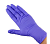Перчатки из фиол/син.нитрила б/прис. М (100шт) ндс 10% Синий - фото