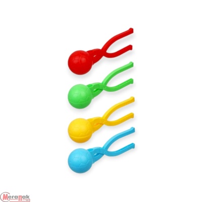 Снежколеп мини "Мяч", 5х5х19см, РР, 4 цвета, 084-034 (8) Микс - фото