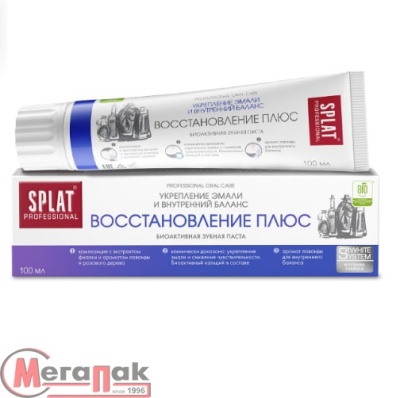 Зубная паста Professional RECOVERY PLUS/ВОССТАНОВЛЕНИЕ ПЛЮС, 80г, арт. 112.29626.01 Микс - фото