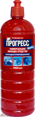 Моющее средство универсальное "Прогресс Люкс" 1л ПЭТ бутылка, арт. М-07-1  - фото