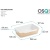 Контейнер бумажный OSQ OpSalad 800 207*127*55 мм белый/крафт 1 шт. Контейнер бумажный OSQ OpSalad 800 207*127*55 мм белый/крафт 1 шт. Коричневый - фото