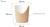 Коробка для снеков 108(88)*108 OSQ SNACK BOWL L (35шт) Коричневый - фото