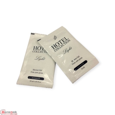 Гель для душа, саше 10 гр ( Коллекция Hotel Collection ), арт. 2468 1/100 Белый - фото