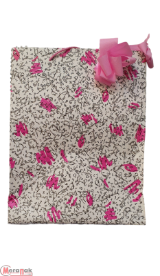 Пакет бумажный MPLUS BEBE KRAFT 270x120x350/Spl-Pa10 nastro Splendene  mm 30 d.95mm 8 p. 16472771060 1647/60 1шт  - фото