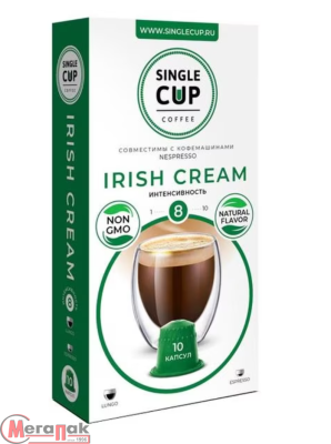 Кофе в капсулах SINGLE CUP COFFEE Irish cream  - фото