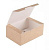 ТЦ10штКоробка карт с кр.115*75*45 ECO Fast Food Box S Коричневый - фото