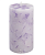 Свеча столбик меланж 70/130 лаванда (12) 82407062  - фото
