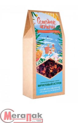 Чай Фруктовый остров с ананасом, гибискусом и шиповником 100 гр. СБШ-79755/22шт  - фото