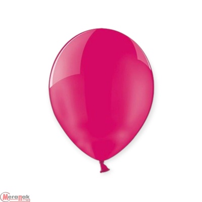 Шар латексный BELBAL (14''/36см) В 105/034 Кристалл Экстра Fuchsia 1 шт (1) Фуксия - фото
