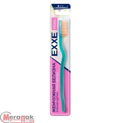 Зубная щетка EXXE Жемчужная белизна, 1 шт (МЯГК) С0007953 Микс - фото