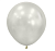 Шар латексный Sempertex (18''/46 см) Устрично-белый (806), шелк, 1 шт.(3), Воздушные шары Белый - фото