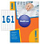 Этикетка Multilabel (25х12)мм, бел.  ф.А4, арт. 30250120, прям., клей постоянный, упак.=50л.  - фото