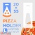 Пакет д/пиццы PizzaHolder L 20×55 1/100 Пакет д/пиццы PizzaHolder L 20×55 1/100 Прозрачный - фото