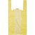 Майка-пакет 43*10*80 18мк 1/100 желтая RI-049 Желтый - фото